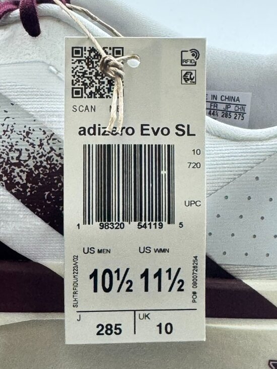 Adidas Adizero Evo SL x NCAA \'Texas A&M\' JQ4566 size 10.5 main image 7